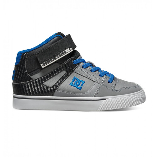 DC Youth Spartan High EV Grey/Blue/White [Size: US 1]