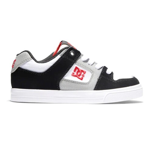 DC Youth Pure White/Black/Red [Size: US 13K]