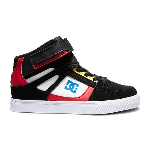 DC Pure High Elastic Velcro Black/White/Red [Size: US 11K]