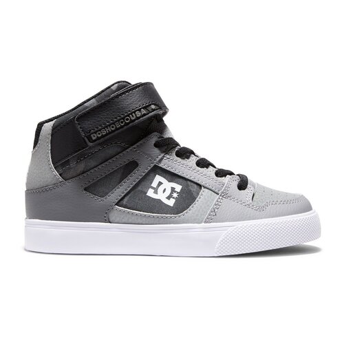 DC Youth Pure High Top EV Grey/Camo [Size: US 11K]