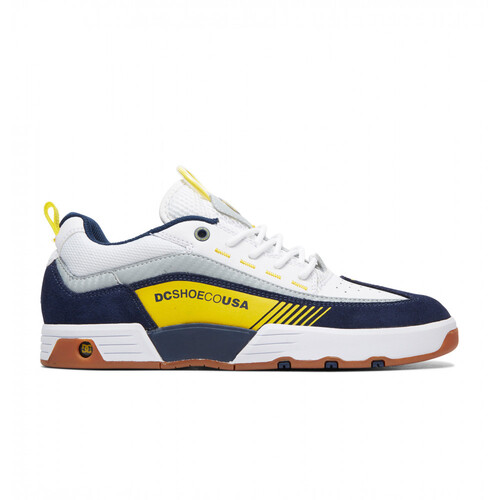 DC Legacy 98 Slim White/Yellow/Blue [Size: Mens US 9 / UK 8]