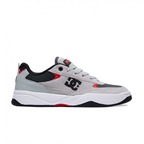 DC Penza Grey/Red [Size: Mens US 9 / UK 8]