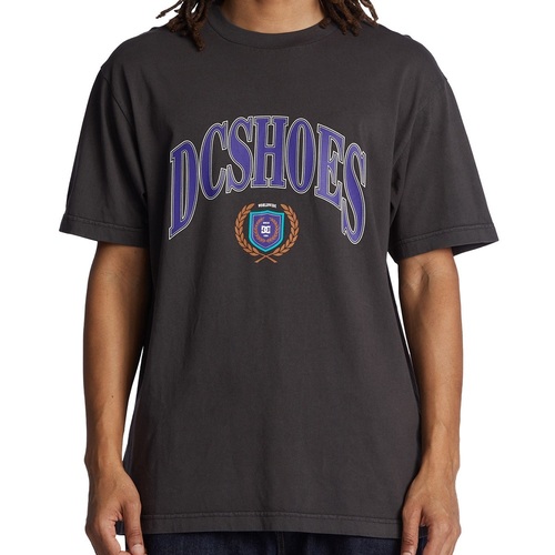 DC Tee Upper Class Black Enzyme Wash [Size: Mens Medium]