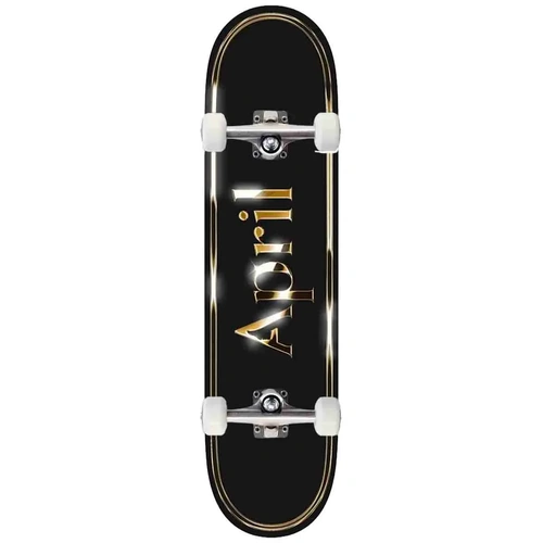 April Complete OG Logo Golden Black 7.0 Inch Width