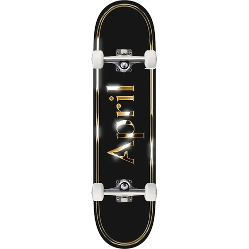 April Complete OG Logo Golden Black 8.25 Inch Width