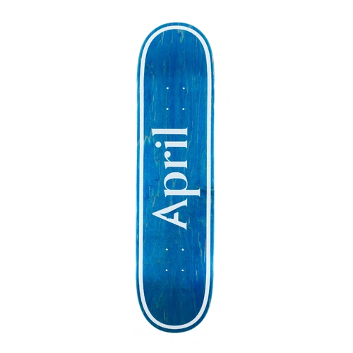 April Deck OG Logo Blue Invert 8.125 Inch Width
