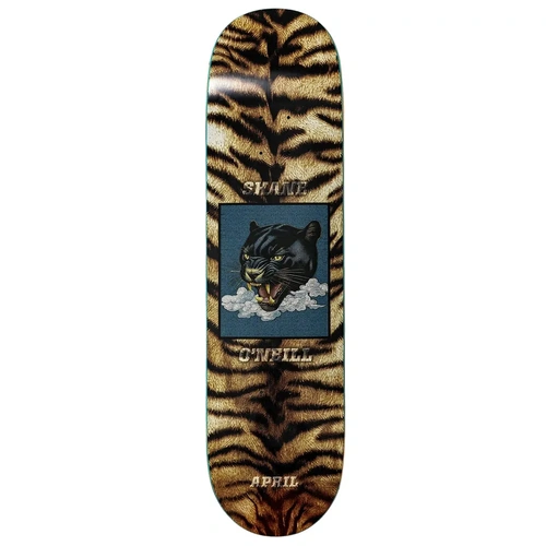 April Deck Leopard Shane Oneill 8.125 Inch Width