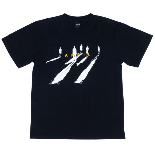 April Tee Shadows Black [Size: Mens Medium] [Colour: Black]