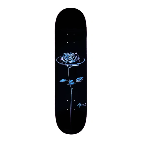 April Deck Chrome Rose Black 8.38 Inch Width