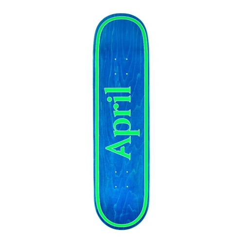 April Deck OG Logo Blue/Green 8.0 Inch Width