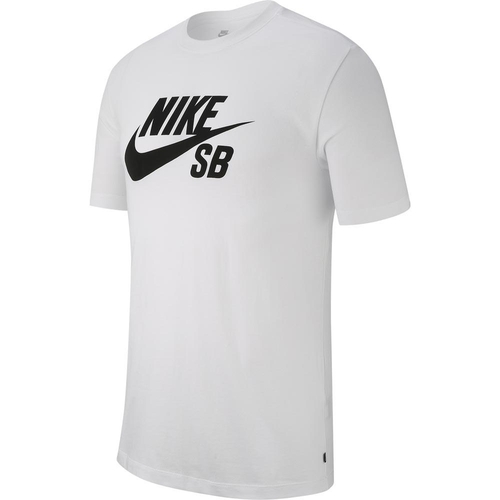 Nike SB Tee Dry DFCT Logo White/Black [Size: Mens Small]
