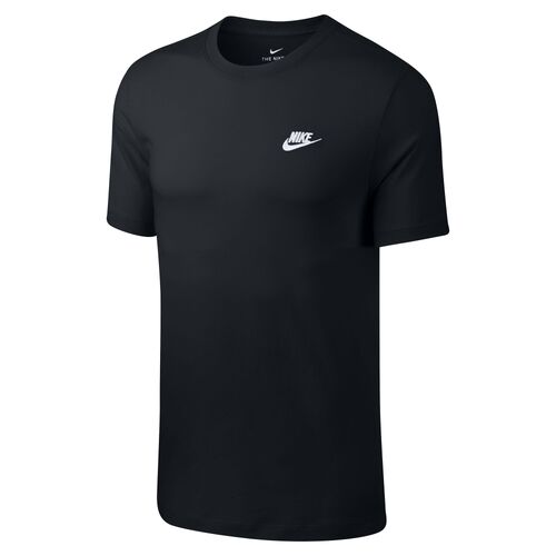 Nike Tee Sportswear Club Black/White [Size: Mens XX Large]
