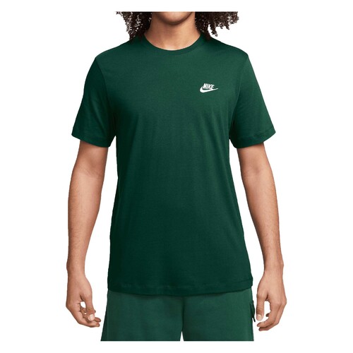 Nike Tee Sportswear Club Green Fir [Size: Mens X Large]