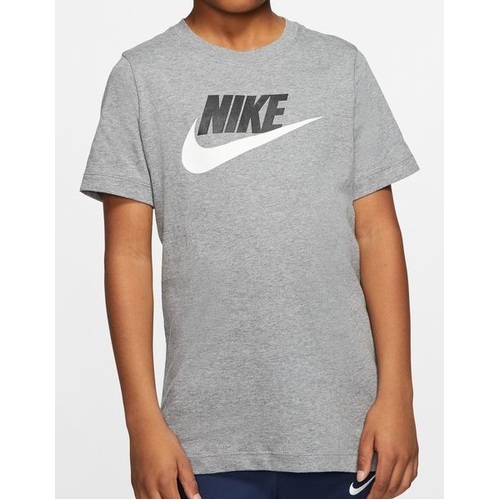 Nike Youth Tee Futura Icon Grey [Size: Youth 8/XSmall]