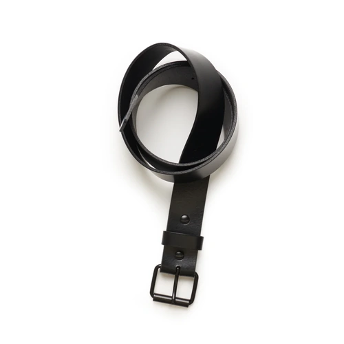 AS Colour Belt Leather Black [Size: Mens Medium] [Colour: Black]