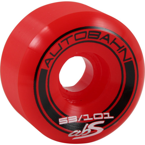 Autobahn Wheels ABS V Shape Red 101a 53mm