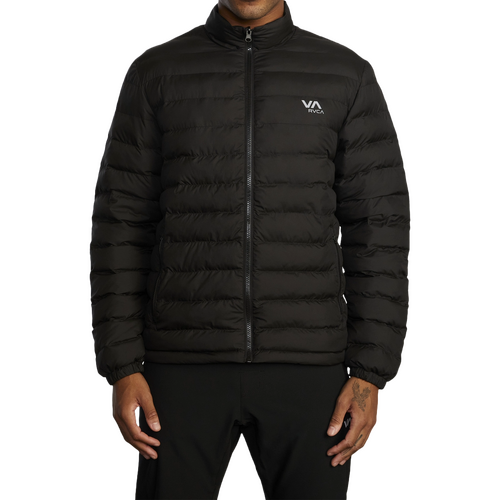 RVCA Jacket Packable Puffa Black [Size: Mens XX Large]