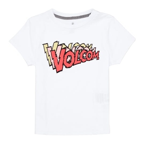 Volcom Youth Tee Last Party White [Size: Youth 8/XSmall]