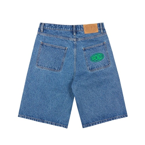 Bronze 56K Shorts Denim Jorts Blue [Size: Mens Small]