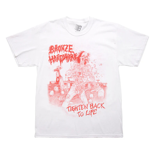 Bronze 56k Tee Tighten Back To Life White [Size: Mens Medium]