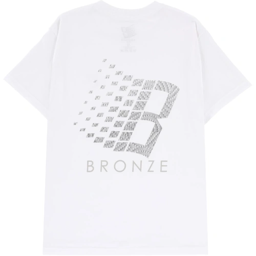 Bronze 56k Tee Towel B Logo White [Size: Mens Medium] [Colour: White]