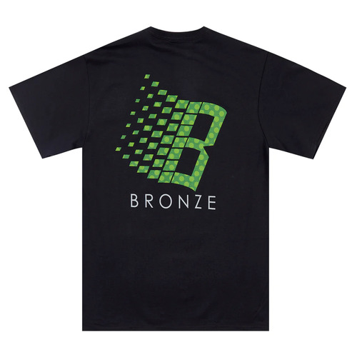 Bronze 56k Tee Polka Dot Logo Black [Size: Mens Small]
