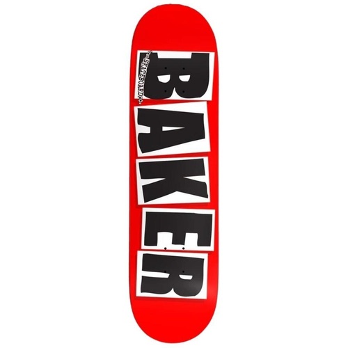 Baker Deck Logo Red/Black 8.475 Inch Width