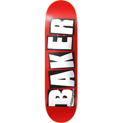 Baker Deck OG Logo Red/White Letters 8.5 Inch Width