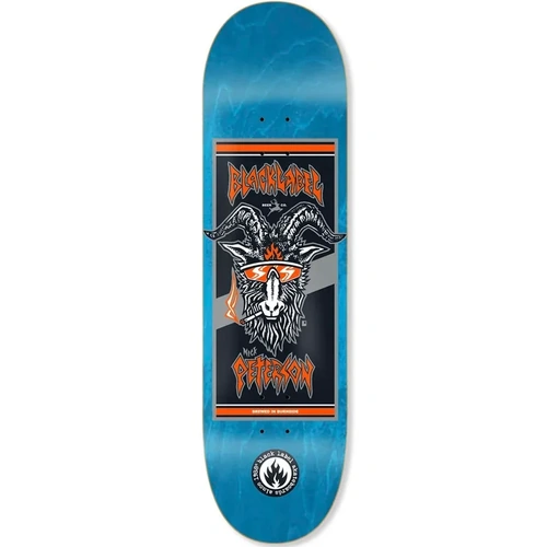 Black Label Deck Nick Peterson Bursnise Brew 8.5 Inch Width