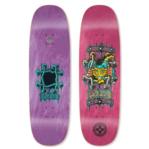 Black Label Deck John Lucero X2 Tugboat Shape 9.5 Inch Width