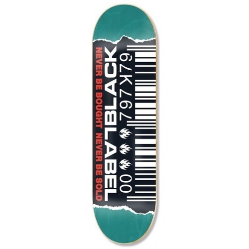 Black Label Deck Ripped Barcode 8.8
