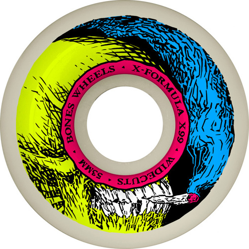 Bones Wheels X-Formula Smokin Skull 53mm 99A V6