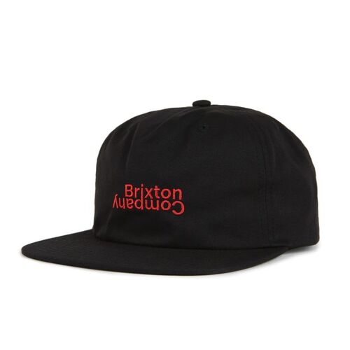 Brixton Hat Revert MP Snapback Black