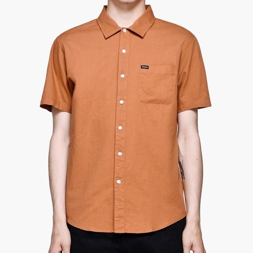 Brixton Shirt Charter Oxford Cumin [Size: Mens X Large]