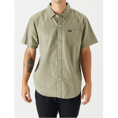 Brixton Shirt Charter Oxford Sage [Size: Mens X Large]