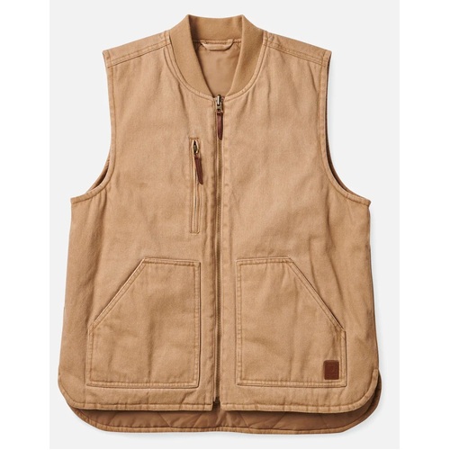Brixton Vest Abraham Reversible Mojave [Size: Mens Medium]