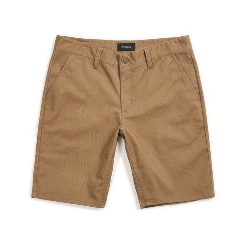 Brixton Shorts Toil II Hemmed Dark Khaki [Size: 28]