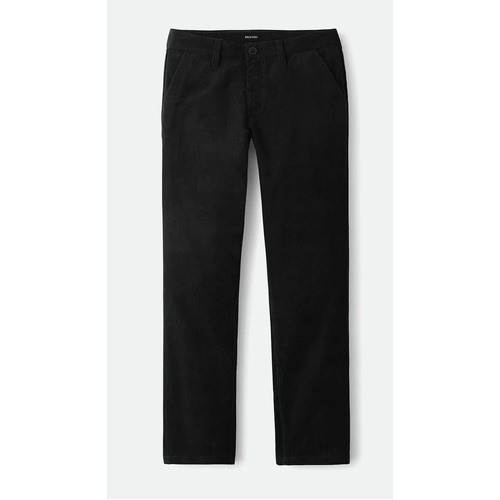 Brixton Pants Choice Chino Black [Size: 28 inch Waist]