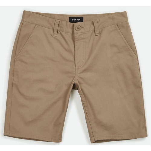 Brixton Shorts Choice Chino Khaki [Size: 28]