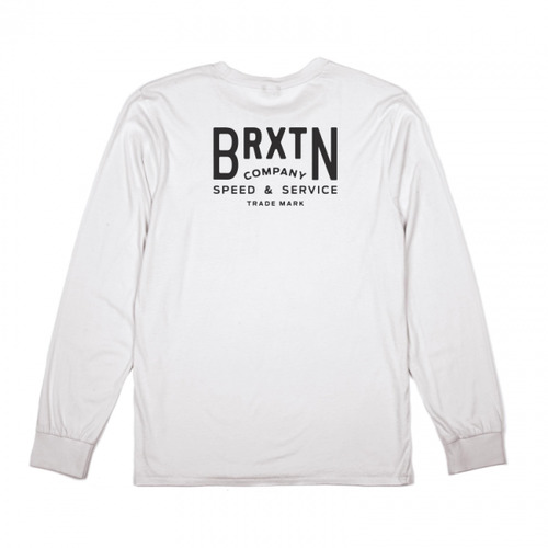 Brixton Tee L/S Langley Premium White
