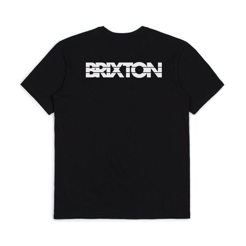 Brixton Tee Interceptor II Premium Black [Size: Mens Small]