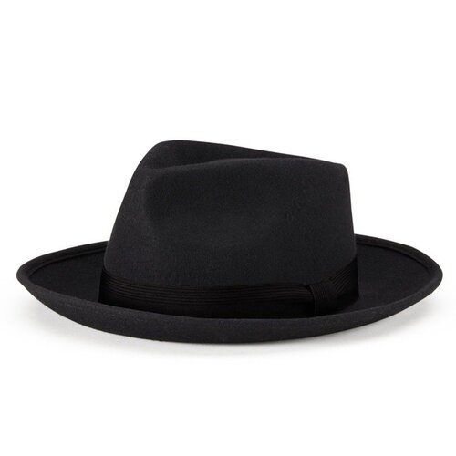 Brixton Hat Strummer Fedora Black [Size: Mens Medium]