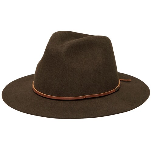 Brixton Hat Wesley Fedora Brown [Size: Mens X Small]