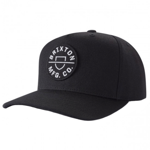 Brixton Hat Crest C MP Snapback Black