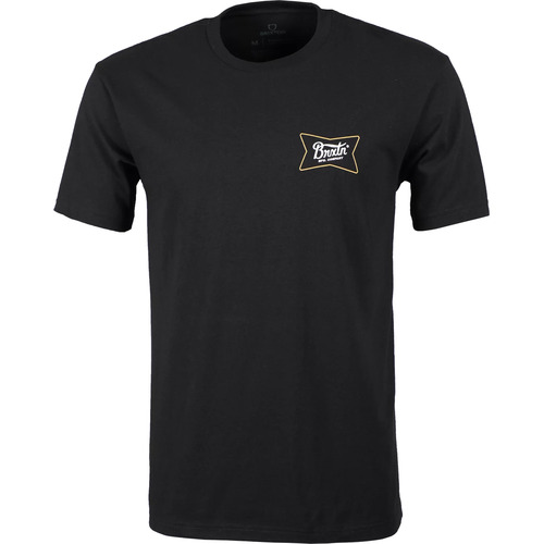 Brixton Tee Quarter Standard Black [Size: Mens Medium]