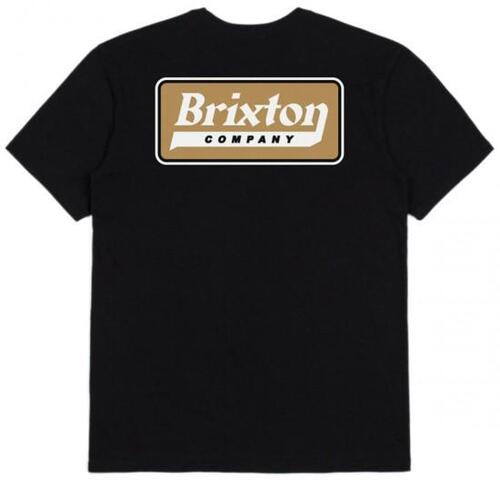 Brixton Tee Steadfast Pocket Black [Size: Mens Medium]