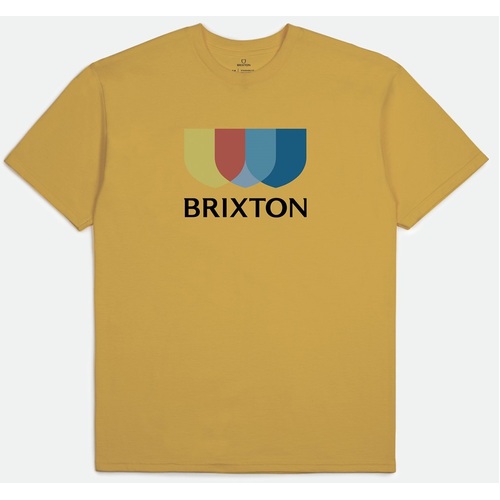 Brixton Tee Alton II Antique Gold [Size: Mens Medium]