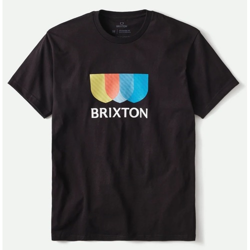 Brixton Tee Alton Standard Black [Size: Mens Medium]