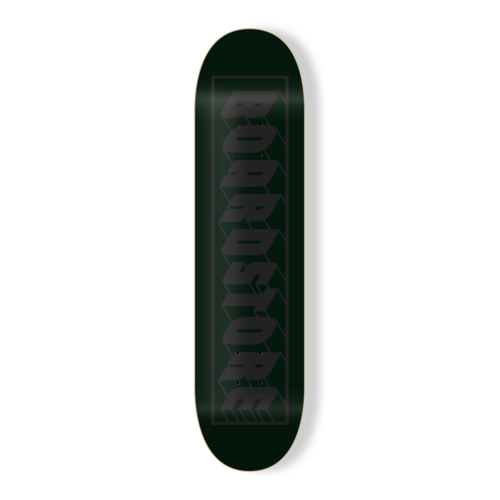 Boardstore Deck 3D Boxed Logo Black/Black 7.75 Inch Width
