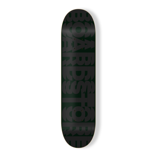 Boardstore Deck Vibration Logo Black/Black 8.25 Inch Width